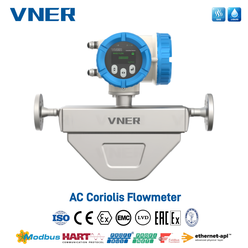 Coriolis-massadebietmeter uit de AC-serie